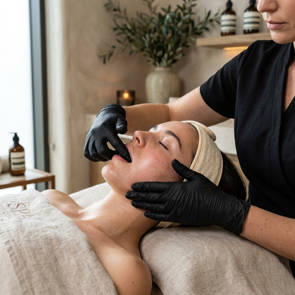 Buccal Sculpting and Intra-Oral TMJ Relief Facial at Shifa Studio Adelaide